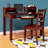 Erskine 44"W Writing Desk with Keyboard Tray
