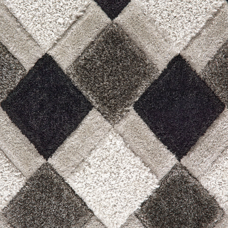 Bootle Geometric Hand Woven Area Rug, Rectangle 80 x 150cm