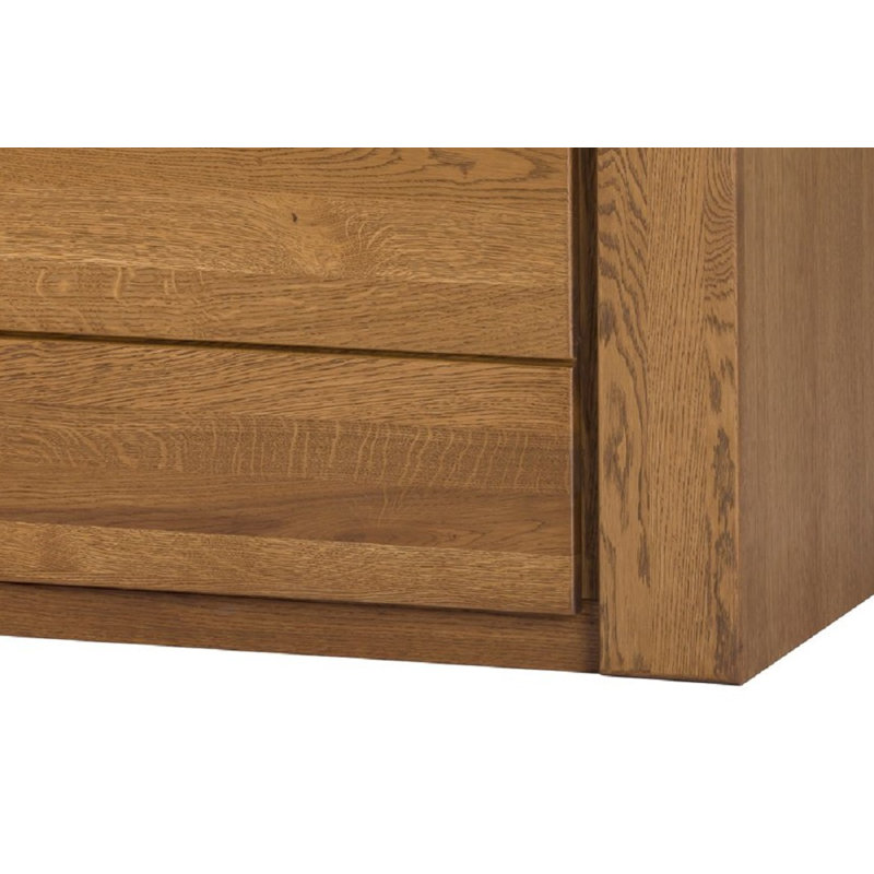 VELVET Manufactured + Solid Oak Wood 3-Door Sideboard