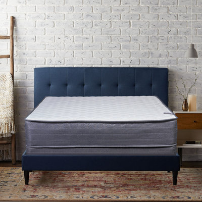 White Noise 10'' Medium Memory Foam Mattress and Box Spring