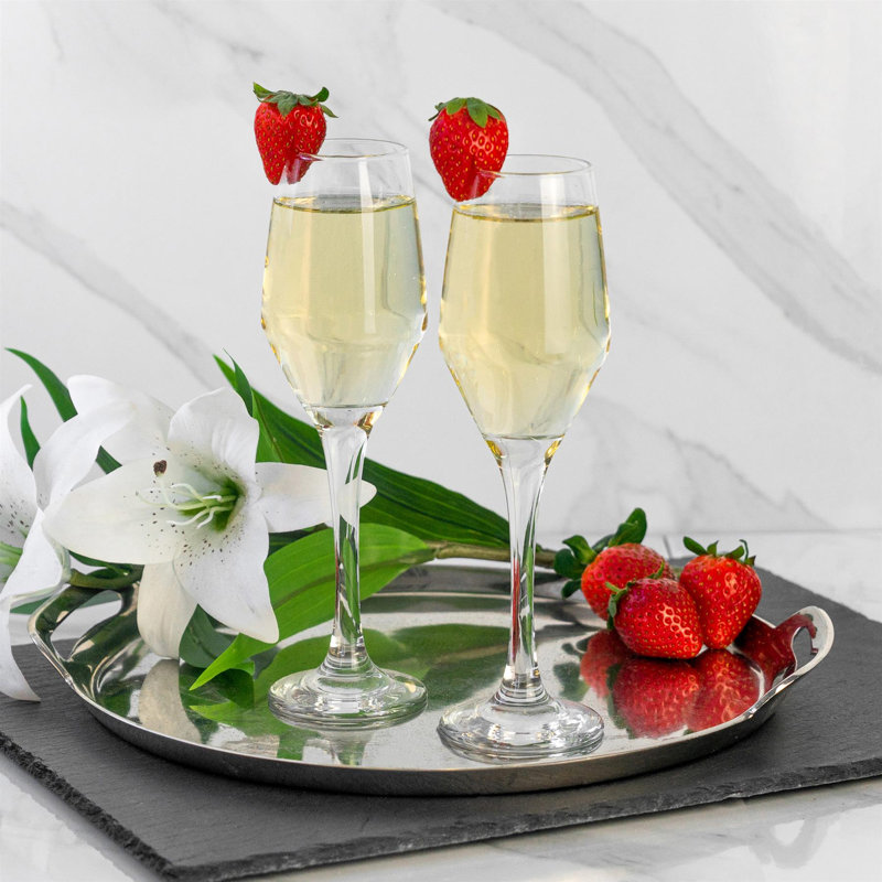 LAV Ella Glass Champagne Flutes