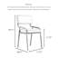 Upholstered Dining Room Wrought Iron Home Armchair-1017021829