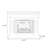 White Solid Wood Electric Fireplace