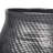 Decorative Woven Pattern Tall Vase for Home Decor – Bold Flower Vase Perfect for Mantel Display, Entryway, and Tabletop Decor – 21", Black-1001190938