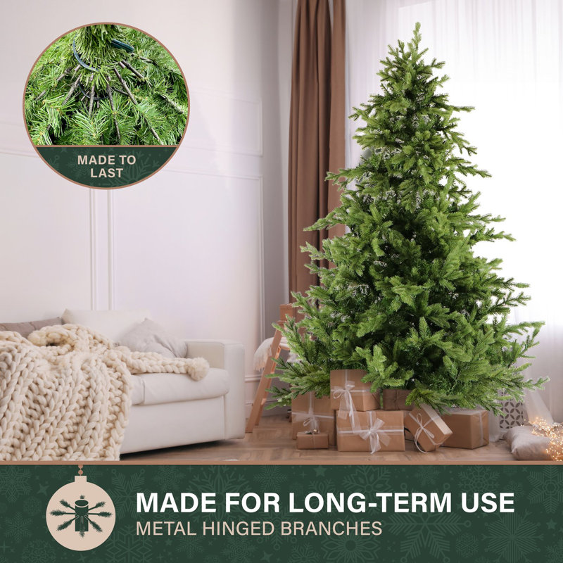 Foxtail 9' Green Pine Artificial Christmas Tree