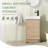 Oreva 18'' Single Bathroom Vanity with Ceramic Top