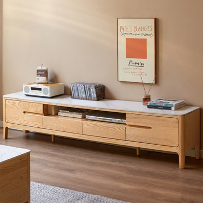 Modern minimalist TV stand storage cabinet