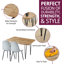 Mose 4 - Person Dining Set-93054134