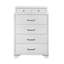 Commode blanche CIVIC
