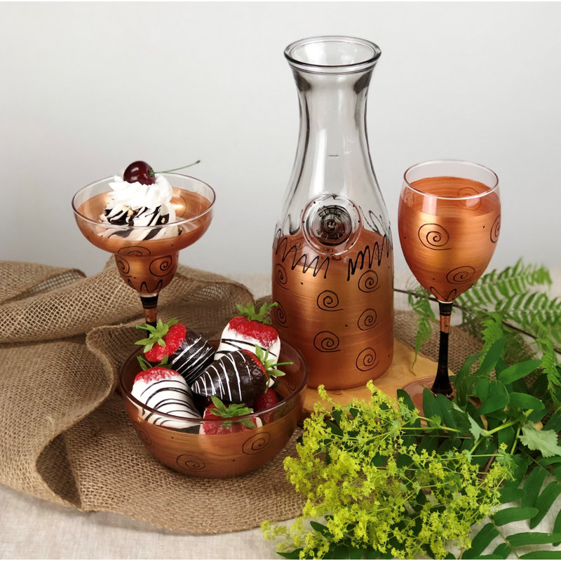 Tuscan Sunset 9 oz. Margarita Glass