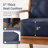 Wynee Outdoor Loveseat Cushions 46X26X5 Bench Seat / Back Cushion, Only Cushions-2095870930