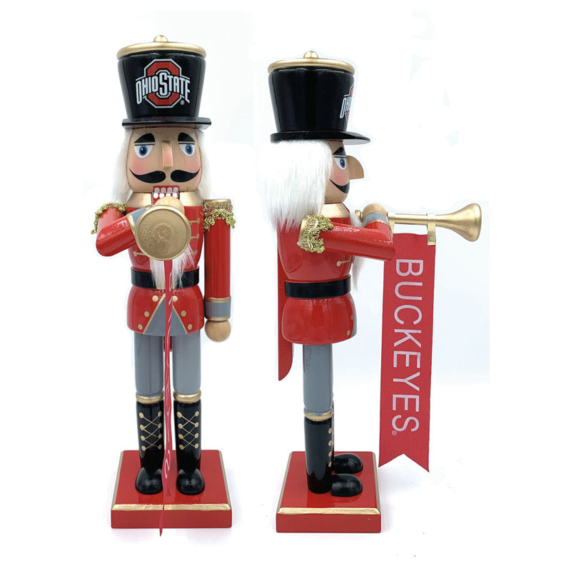 Casse-noisette NCAA College Spirit, Ohio State Buckeyes