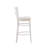 Upholstered Microfiber / Microsuede Counter Stool with Solid Wood Frame