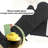 4-piece Black Silicone Potholder Set