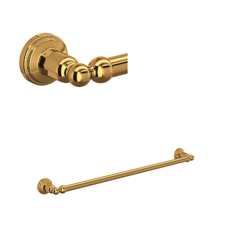 Perrin & Rowe 24" Shower Door Pull Handle, English Gold