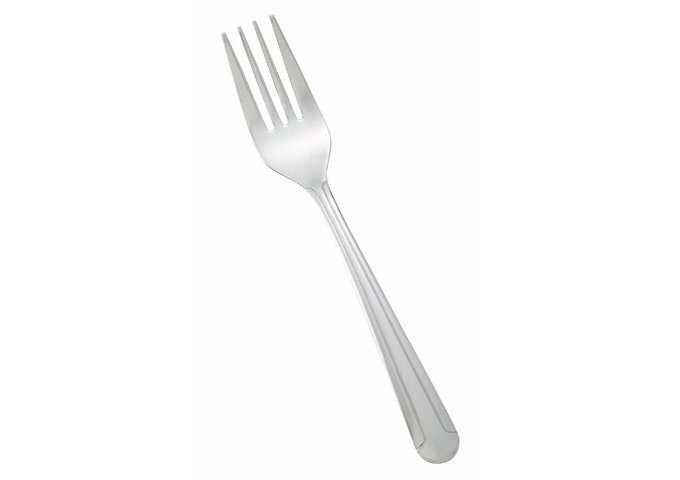 Fourchette à salade en acier inoxydable Dominion, poids standard, 6,5 po (paquet de 12)