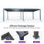 24,8 pi L 13 pi. Pergola à persiennes en aluminium