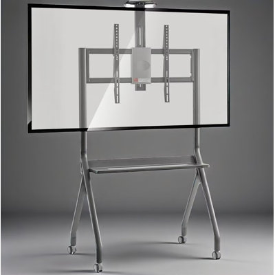 JYXCN Adjustable Interactive Whiteboard Base | 42-75 Inch Range, Spring-Loaded Locks