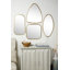 Ensemble de 4 miroirs d'appoint Glam