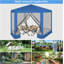Bruckner 4 x 3m Metal Dome Gazebo