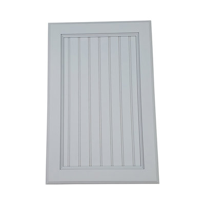 Calista Beadboard Recessed Frameless 1 Door Medicine Cabinet with Adjustable Shelves
