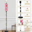 Lampe sur pied moderne avec télécommande à DEL à intensité variable, abat-jour réglable, cœurs rouges, effets rayonnants, rose, pour le salon, le bureau, la chambre à coucher