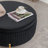 Mariantonietta Upholstered Round Storage Ottoman-1855773757