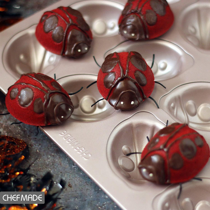 Moule à muffins antiadhésif avec couvercle CHEFMADE