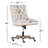 Ormond Plush Button Tufted Back Adjustable Task Chair-490179706