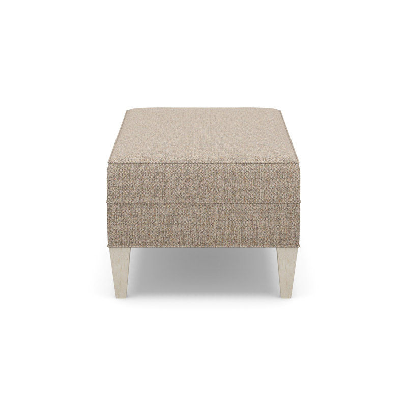 Ottoman, 2243-77 Fawn Polypropylene/Olefin, Sandstone