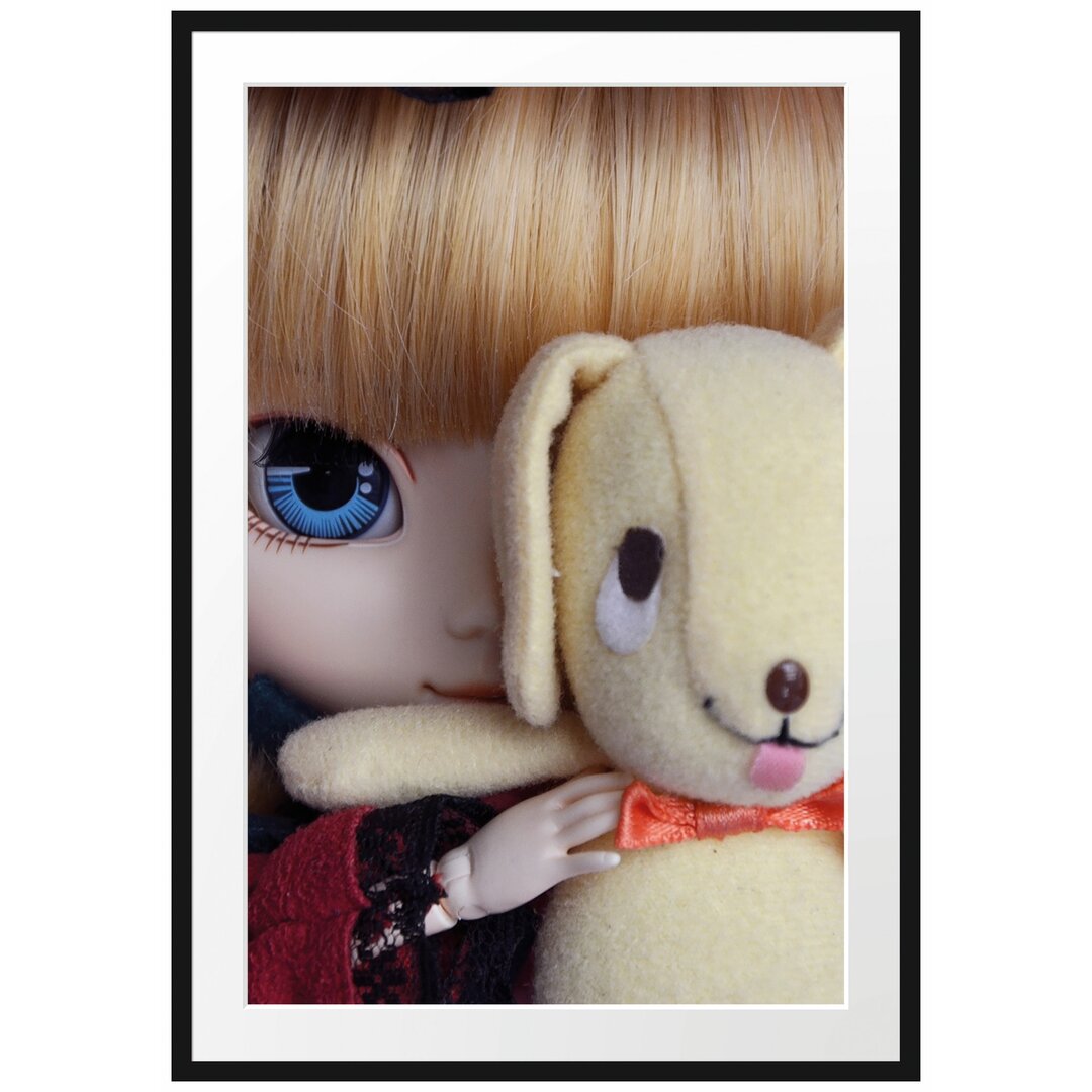 Rotkäppchen Pullip Doll Gerahmte Grafik Kunstdruck Poster