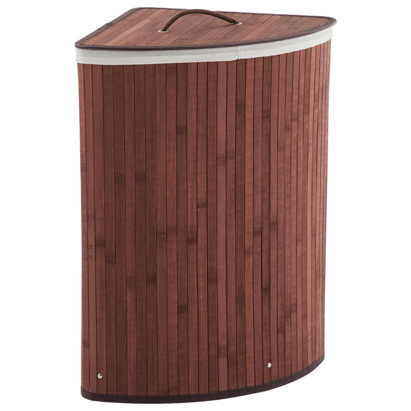 Laundry Hamper, Dark Brown