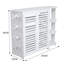 8 Pair Shoe Storage Cabinet