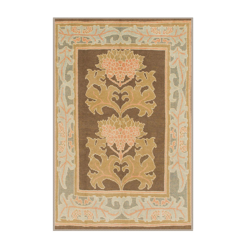 Tapis abstrait moderne 1224, Rectangle 8 pi x 12 pi