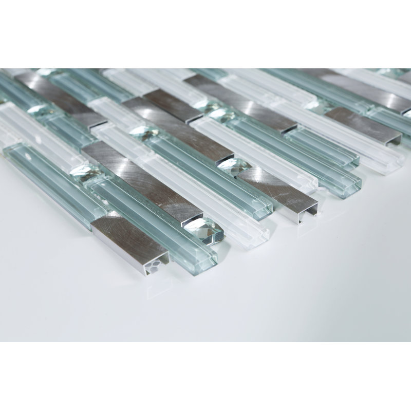 Random Sized Linear Mosaic Wall Tile