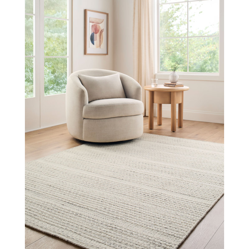 Tapis fait à la main Gerik, Rectangle 5 pi x 7 pi 6 po