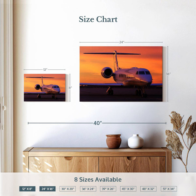 Avion d'affaires Mehar, H 16 po x l 24 po