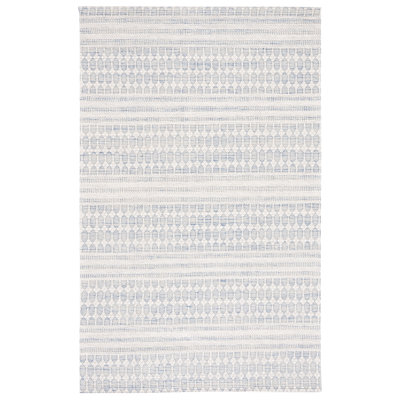Tapis géométrique tissé à la main Brag