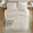 Luxurious Chenille Bedding Sets, Ivory Cable Knit, Cozy Bedroom Essential