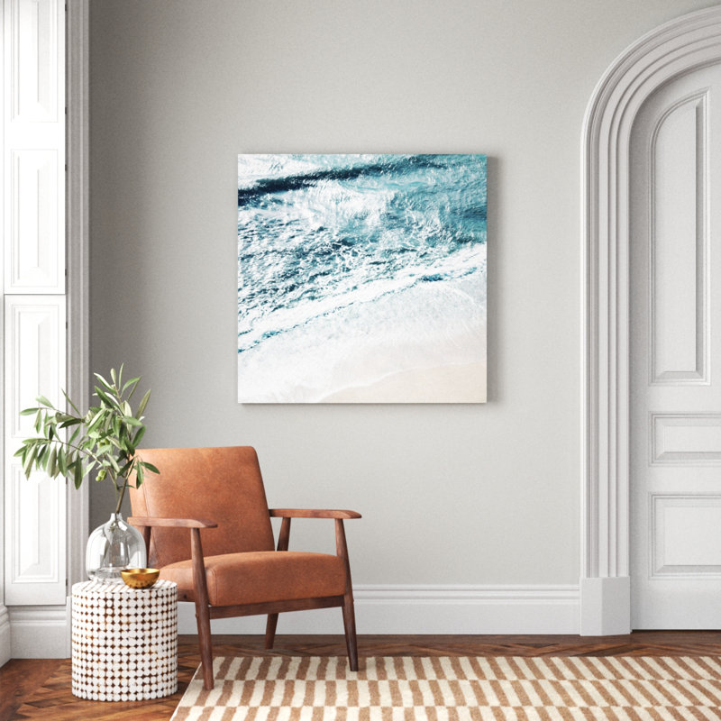 " Ocean Detail ", 40" H x 40" W x 1.5" D, Wrapped Canvas