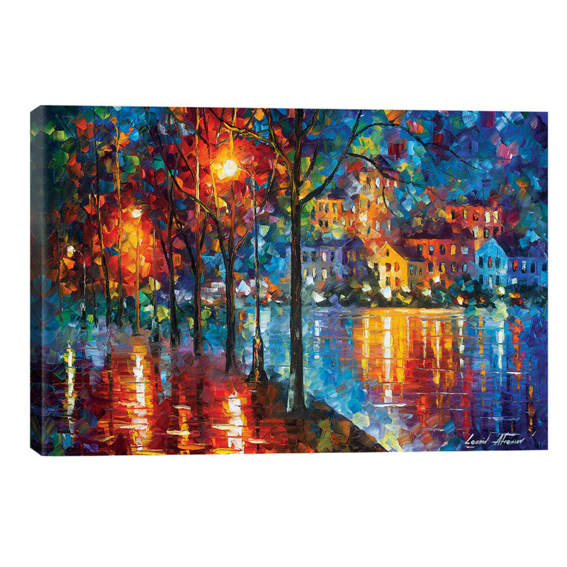 Cold Emotion by Leonid Afremov - Wrapped Canvas Giclee Art Print, 66.04 cm H x 45.72 cm W x 1.91 cm D