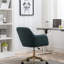 Chaise de bureau en tissu Teddy, hauteur réglable, pivotant à 360 °-1866067802