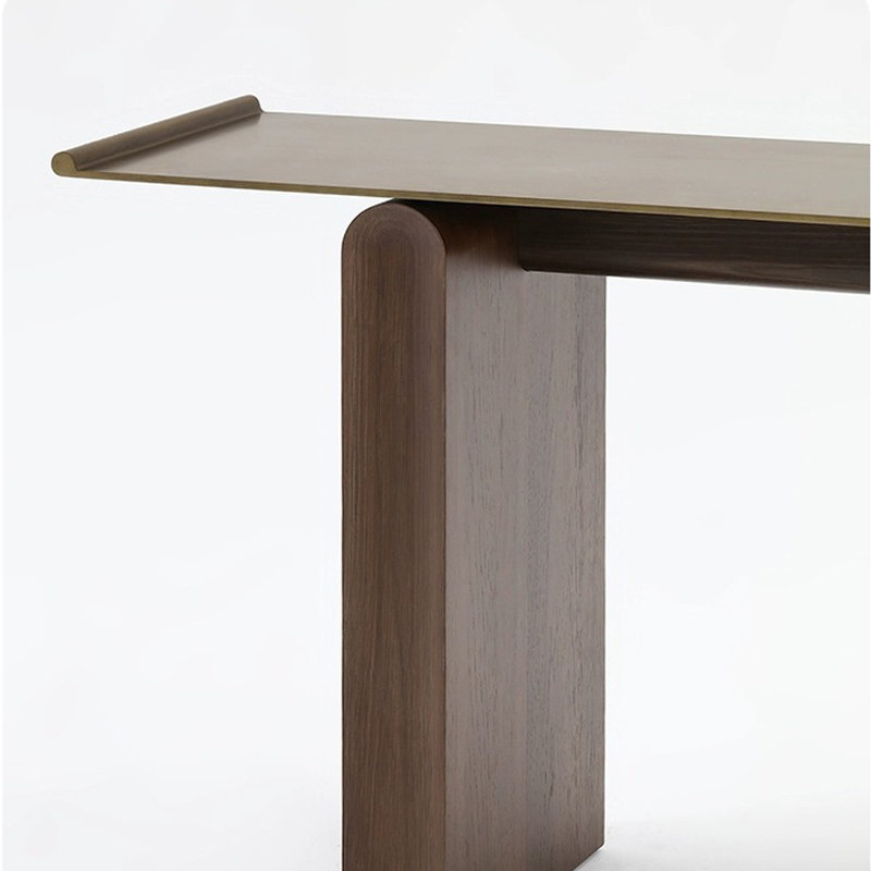 Table d'entrée de style traditionnel chinois, H 29,9 po x l 47,2 po x P 16,1 po