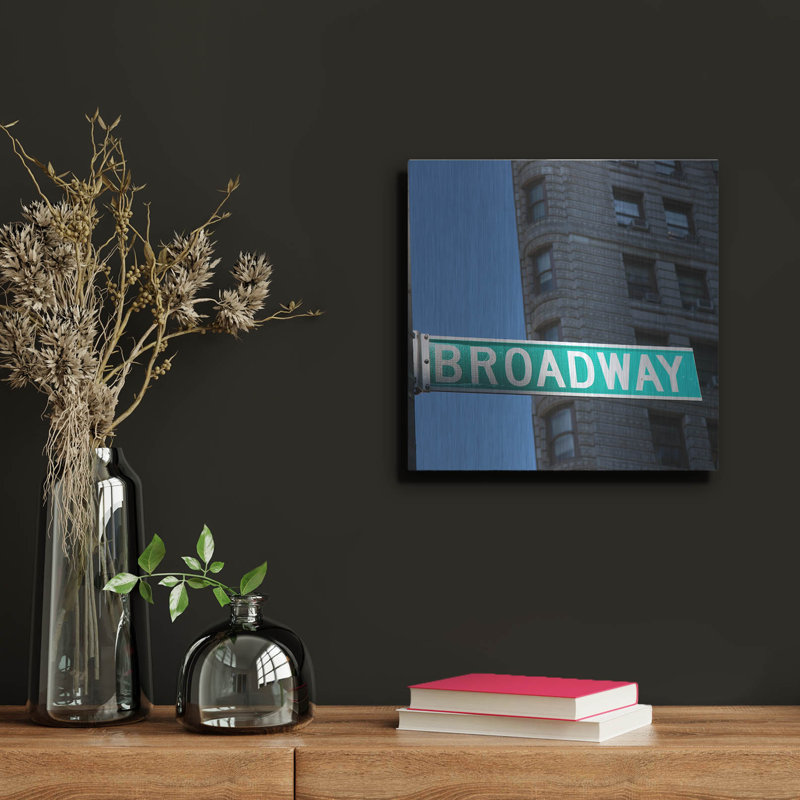 " NYC Broadway " by Nina Papiorek, 12" H x 12" W