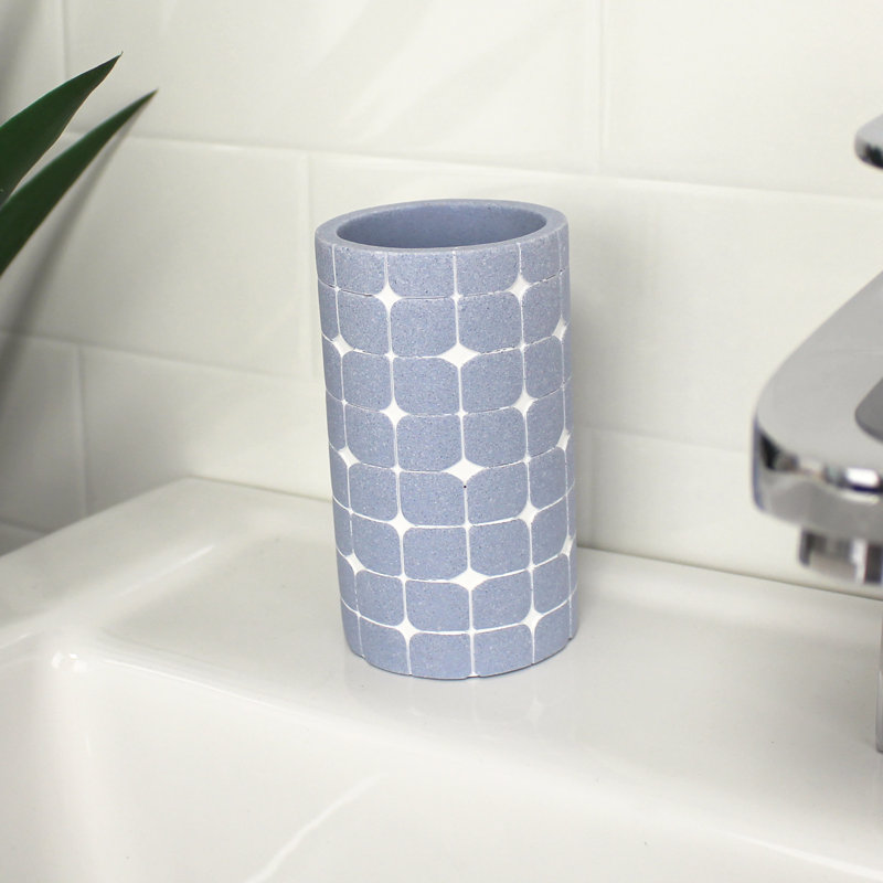 Jamicah Bathroom Accessory Set, Blue