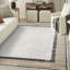 Tapis gris anthracite moderne 7 pi 10 po x 9 pi 10 po Leuchte-659815030