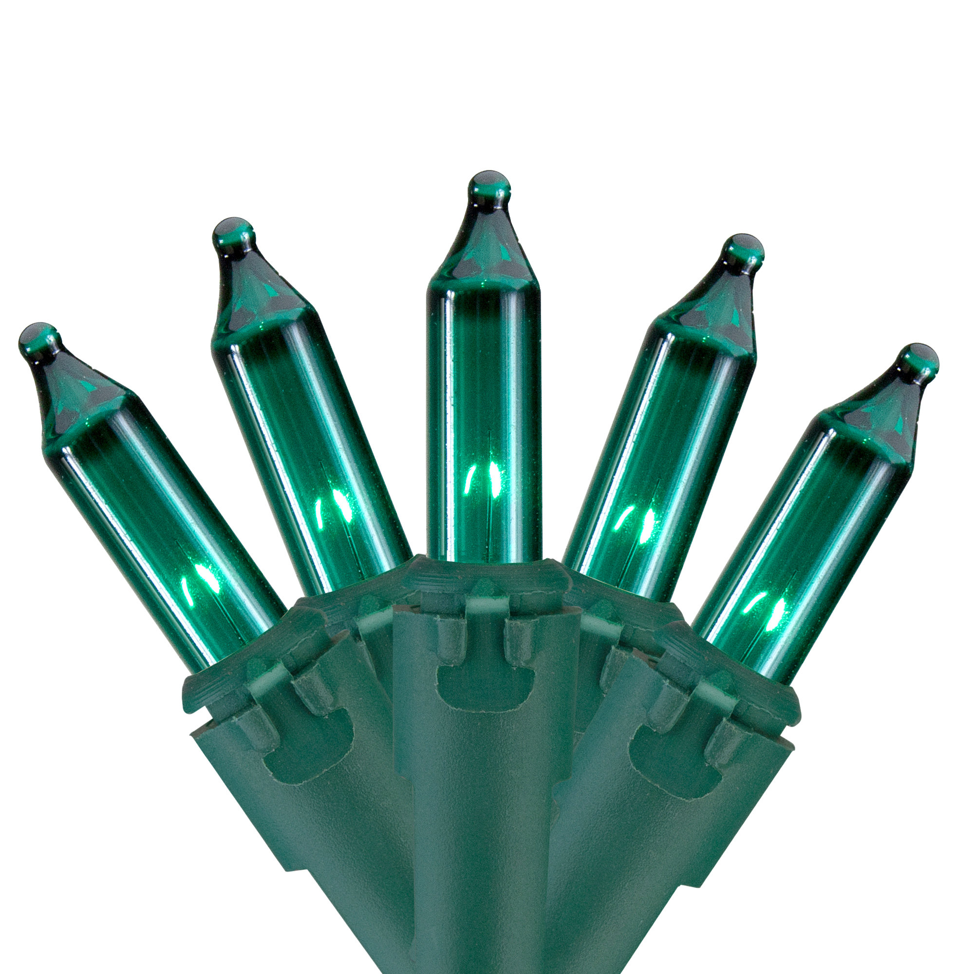 String Lights, 1" H x 441.6" W x 1" D, Green