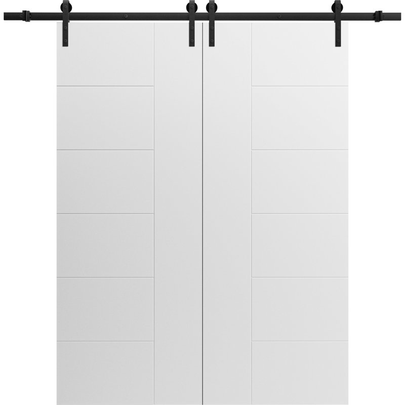 Porte de grange en bois, 36 po x 80 po