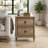 Aleana Traditional 21.5" H 2 Drawer Nightstand With Tapered Leg