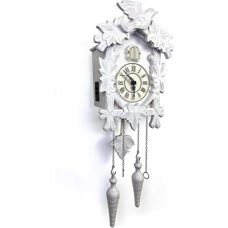 Vintage Large Wooden Wall Clock